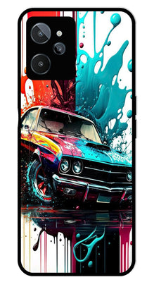 Vintage Car Metal Mobile Case for Realme C31