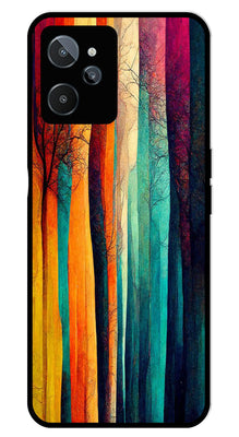 Modern Art Colorful Metal Mobile Case for Realme C31