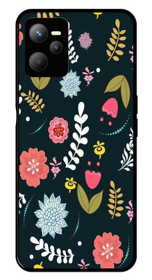 Floral Pattern2 Metal Mobile Case for Realme C35