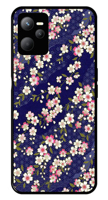 Flower Design Metal Mobile Case for Realme C35