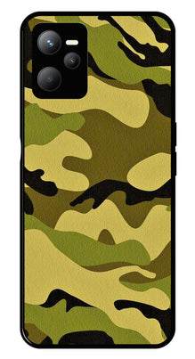 Army Pattern Metal Mobile Case for Realme C35