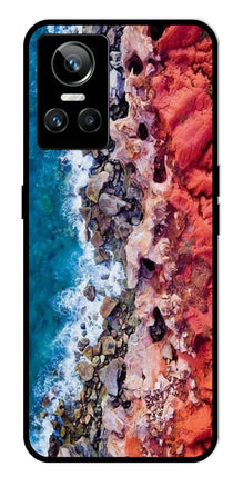 Sea Shore Metal Mobile Case for Realme GT Neo 3