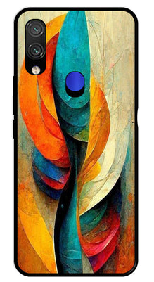 Modern Art Metal Mobile Case for Redmi Note 7