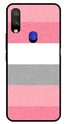 Pink Pattern Metal Mobile Case for Redmi Note 7