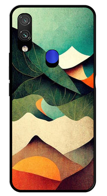 MultiColor Pattern Metal Mobile Case for Redmi Note 7