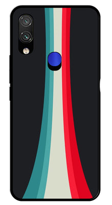 Modern Art Colorful Metal Mobile Case for Redmi Note 7