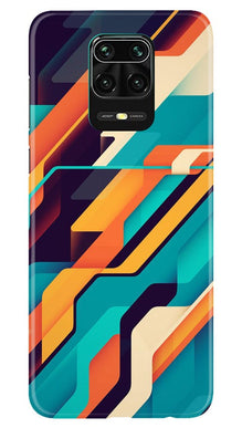 Modern Art Mobile Back Case for Redmi Note 10 Lite (Design - 233)