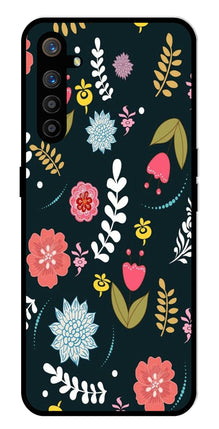 Floral Pattern2 Metal Mobile Case for Realme XT