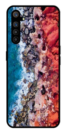 Sea Shore Metal Mobile Case for Realme XT