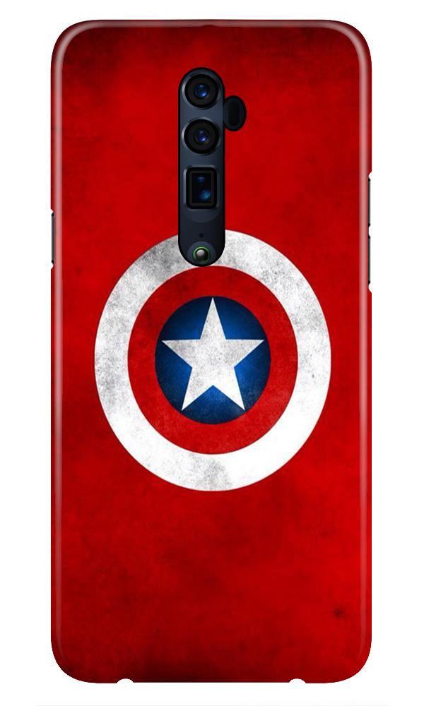 Captain America Case for Oppo A9 2020 (Design No. 249)