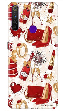 Girlish Mobile Back Case for Realme 5s  (Design - 312)