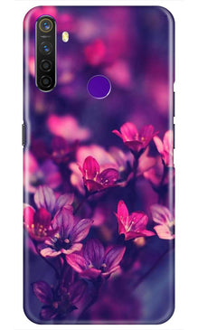 flowers Mobile Back Case for Realme 5s (Design - 25)