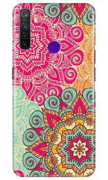 Rangoli art2 Mobile Back Case for Realme 5s (Design - 29)