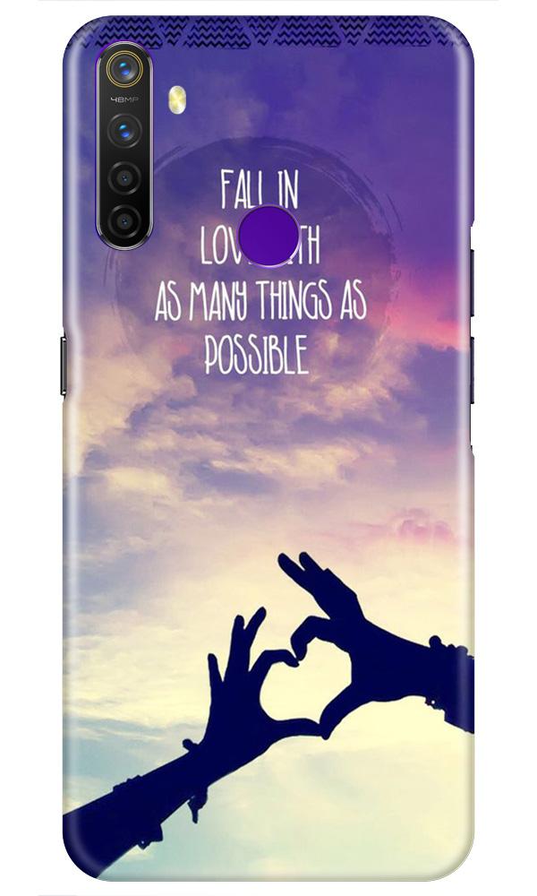 Fall in love Case for Realme 5s