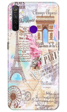 Paris Eiftel Tower Mobile Back Case for Realme 5s (Design - 54)