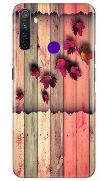 Wooden look2 Mobile Back Case for Realme 5s (Design - 56)