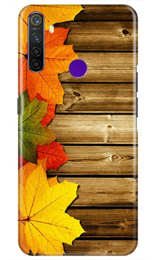 Wooden look3 Mobile Back Case for Realme 5s (Design - 61)