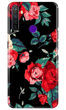 Red Rose2 Mobile Back Case for Realme 5s (Design - 81)