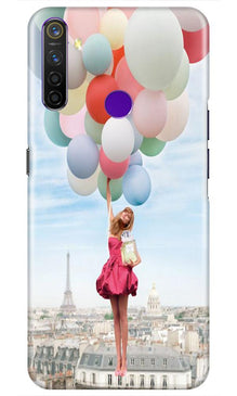 Girl with Baloon Mobile Back Case for Realme 5s (Design - 84)