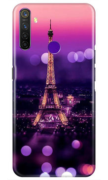 Eiffel Tower Mobile Back Case for Realme 5s (Design - 86)