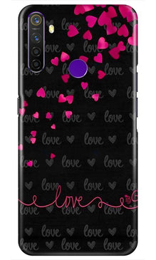 Love in Air Mobile Back Case for Realme 5s (Design - 89)