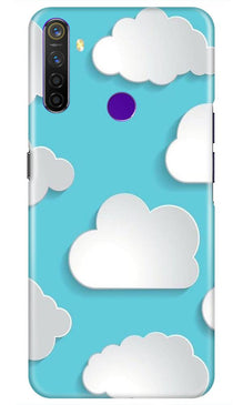 Clouds Mobile Back Case for Realme 5s (Design - 210)