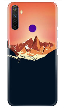 Mountains Mobile Back Case for Realme 5s (Design - 227)