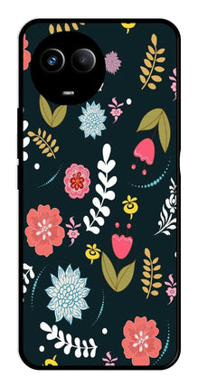 Floral Pattern2 Metal Mobile Case for Realme 11 5G