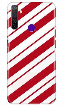 Red White Mobile Back Case for Realme 5i (Design - 44)