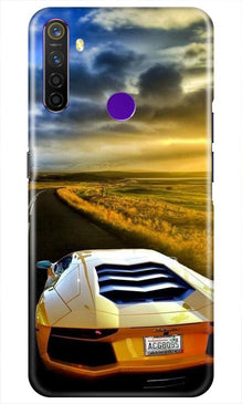 Car lovers Mobile Back Case for Realme 5i (Design - 46)