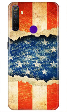 United Kingdom Mobile Back Case for Realme 5i (Design - 52)