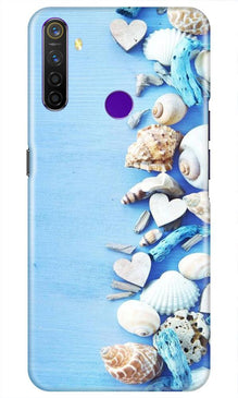 Sea Shells2 Mobile Back Case for Realme 5i (Design - 64)