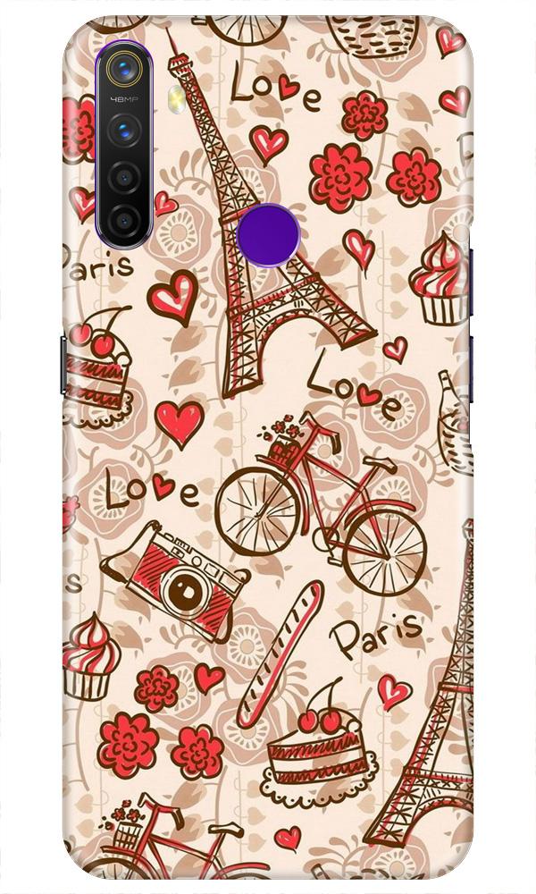 Love Paris Case for Realme 5i  (Design - 103)