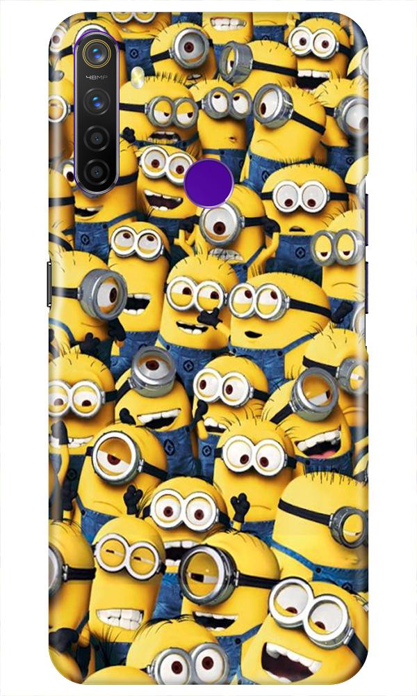 Minions Case for Realme 5i  (Design - 126)