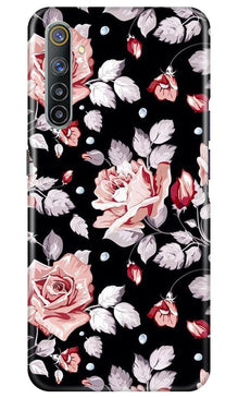 Pink rose Mobile Back Case for Realme 6 Pro (Design - 12)