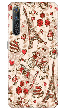 Love Paris Mobile Back Case for Realme 6 Pro  (Design - 103)