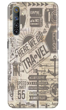 Travel Mobile Back Case for Realme 6 Pro  (Design - 104)