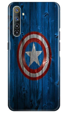 Captain America Superhero Mobile Back Case for Realme 6 Pro  (Design - 118)