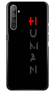 Human Mobile Back Case for Realme 6 Pro  (Design - 141)