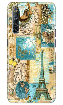 Travel Eiffel Tower Mobile Back Case for Realme 6 Pro (Design - 206)