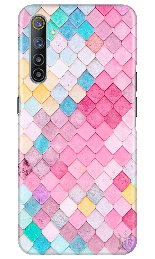 Pink Pattern Case for Realme 6 Pro (Design No. 215)