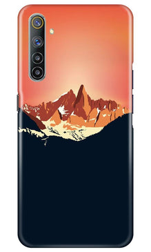 Mountains Mobile Back Case for Realme 6 Pro (Design - 227)