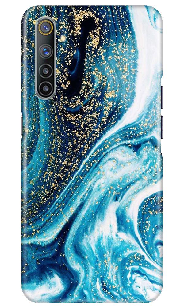 Marble Texture Mobile Back Case for Realme 6 Pro (Design - 308)