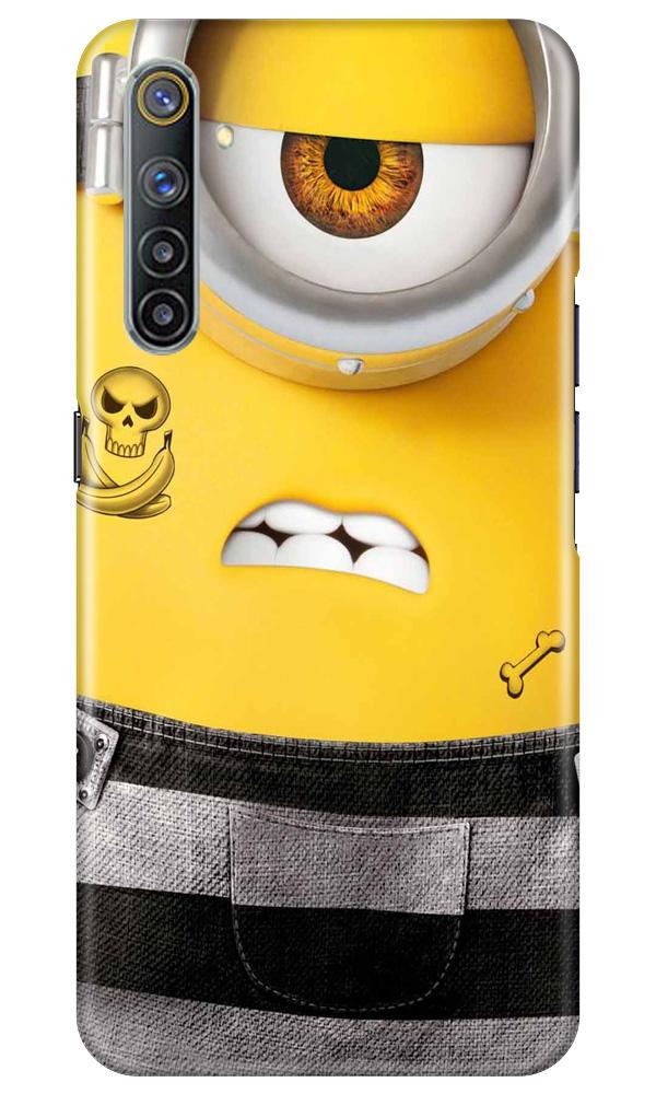 Minion Mobile Back Case for Realme 6 Pro (Design - 324)