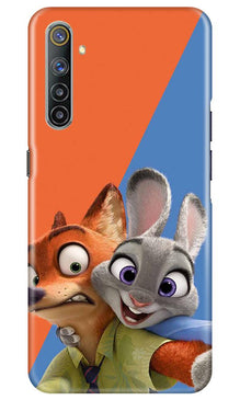 Cartoon Mobile Back Case for Realme 6 Pro (Design - 346)