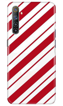 Red White Mobile Back Case for Realme 6i (Design - 44)