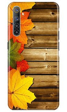 Wooden look3 Mobile Back Case for Realme 6i (Design - 61)