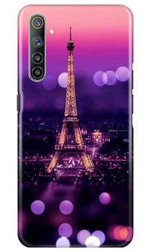 Eiffel Tower Mobile Back Case for Realme 6i (Design - 86)