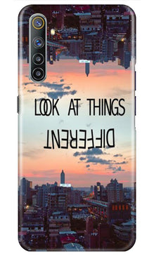 Look at things different Mobile Back Case for Realme 6i (Design - 99)