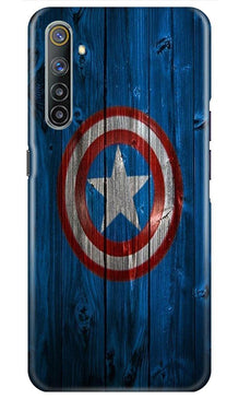 Captain America Superhero Mobile Back Case for Realme 6i  (Design - 118)